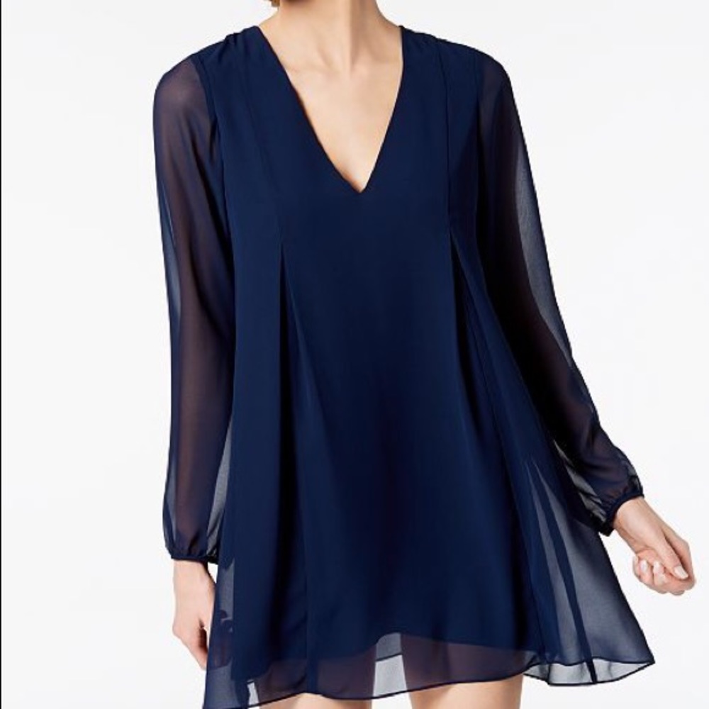 BCBG navy dress new with tags
